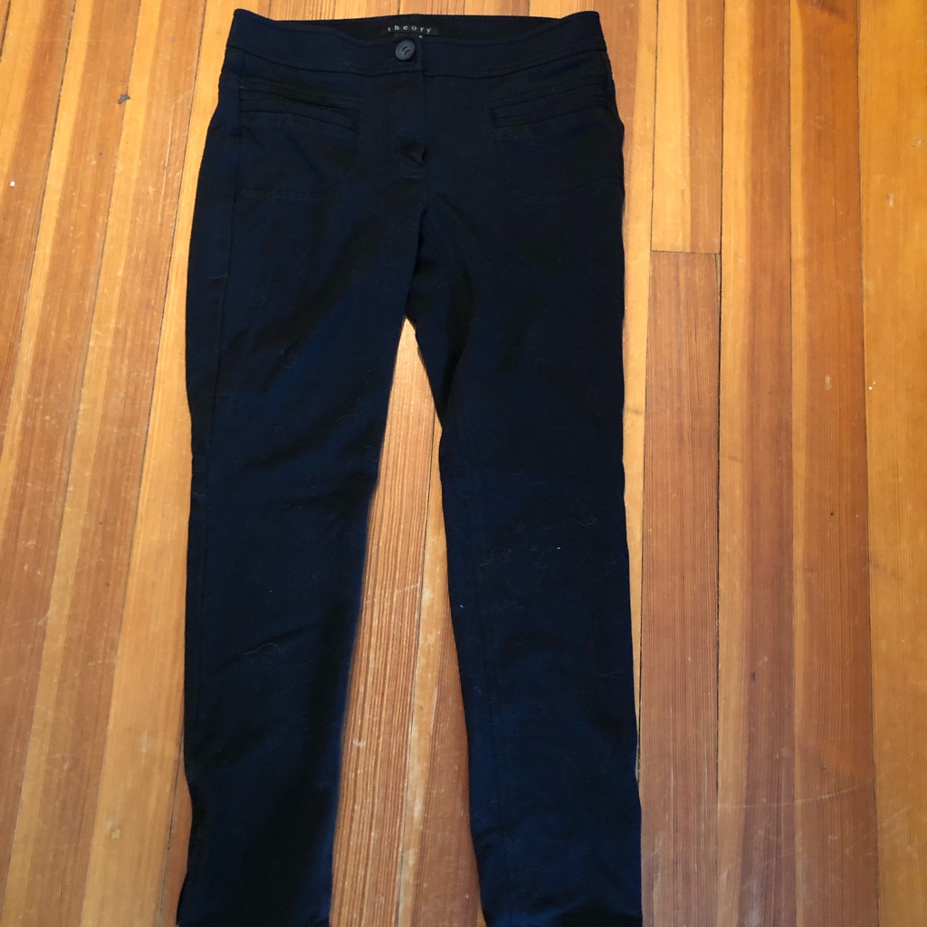 Basic Black Stretch Pants.